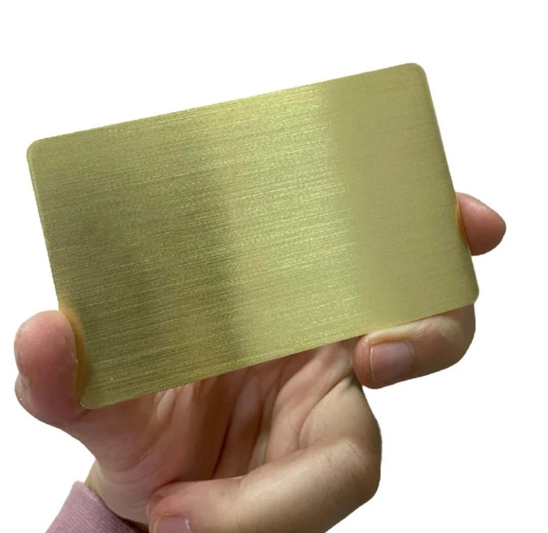 METAL GOLD NFC QR KODU KARTVİZİT